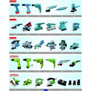 華邦電動工具 機械設備與原輔材料的完美結合